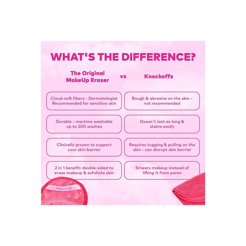 MakeUp Eraser 7-day Makeup Eraser Set in Cherry Crush