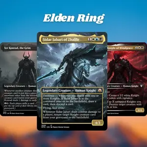 MTG Proxy 100+ Card Commander Deck Elden Rune Legends Knight Tribal Reanimator & Equipment Synergy Strategy Theme Ready to Play Magic Style Deck Perfect Gift for Collectors and Card Players