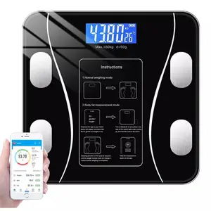 Smart Scale for Body Weight,Bluetooth Digital Bathroom Scale for BMI and Body Fat, Body Composition Monitor with Smartphone App