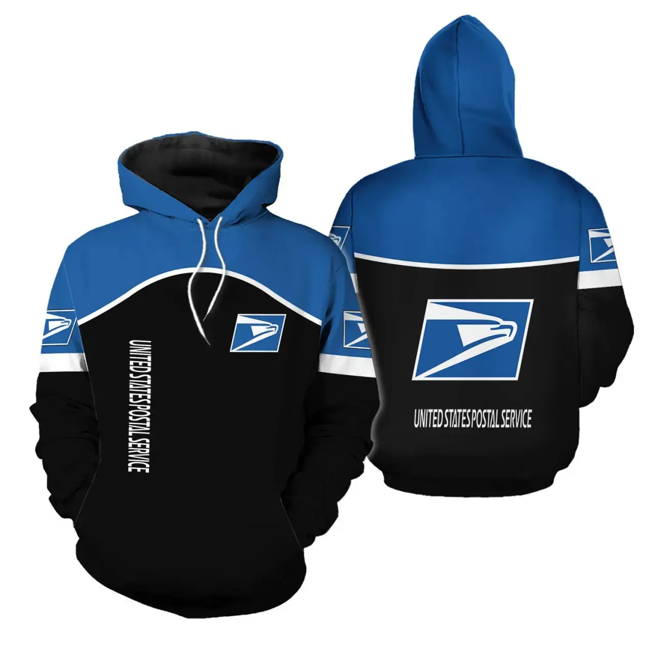 USPS Hoodie 3d Postal Service Hoodie USPS Hoodie 3d Postal Service Hoodie