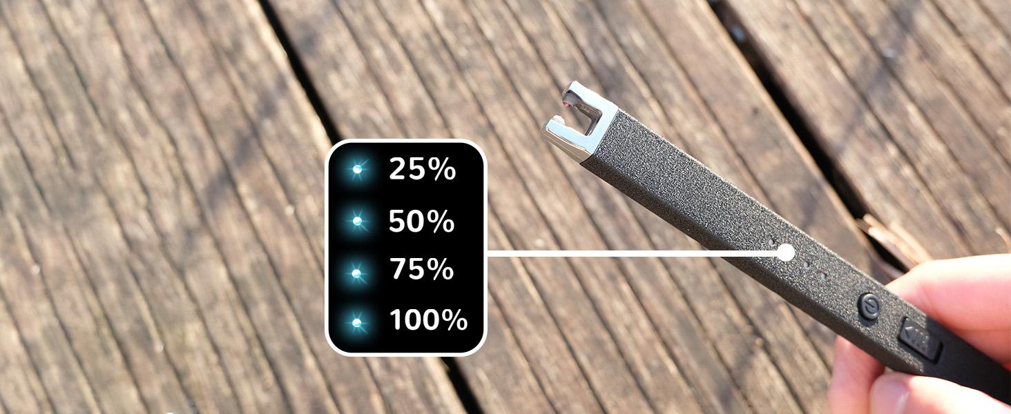 3 Pack Electric Candle Lighter USB Rechargeable Lighters Windproof Plasma Arc Lighters Flameless Type C Long Lighter with Safety Switch for Candle BBQ Camping Birthday Fireworks