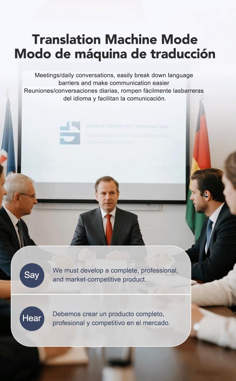 Miniso MS200-AI Translation Earphones, Bluetooth 6.0, high-fidelity wireless earphones, IPX5 waterproof rating, noise-canceling microphone, stereo in-ear headphones, built-in microphone