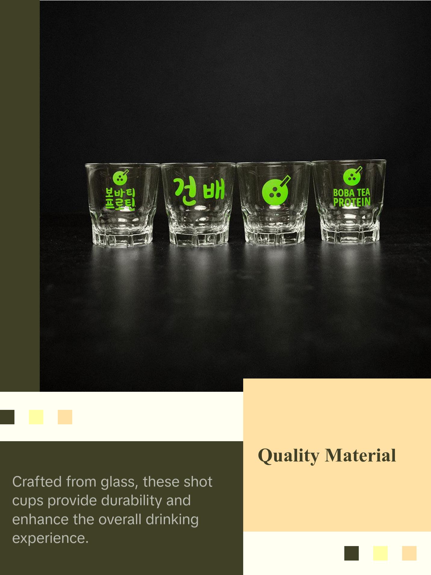 Soju Shot Cups - Glass