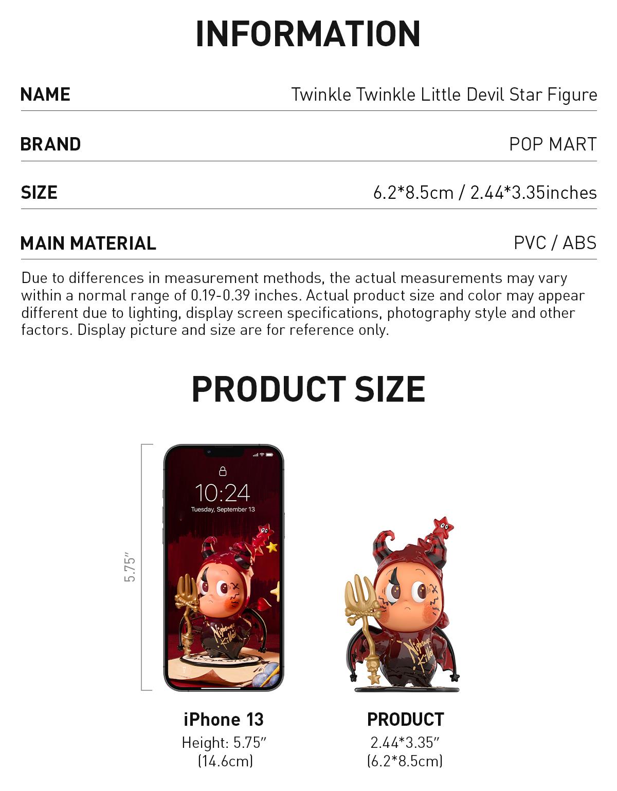 POP MART Twinkle Twinkle Little Devil Star Figure