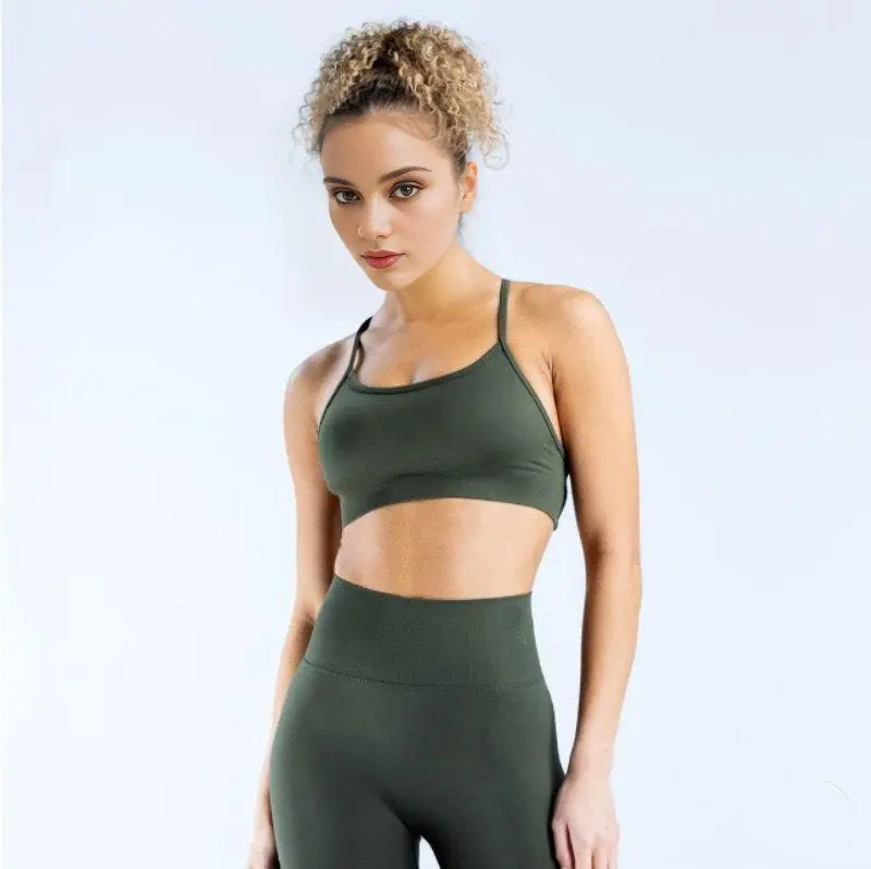Dfyne Impact Sports Bra Women's Fitness Activewear ComfortSupport High-Quality Materials Ideal for Intense Activities Dynamic Workout Sport Bra Woman heated sculpt