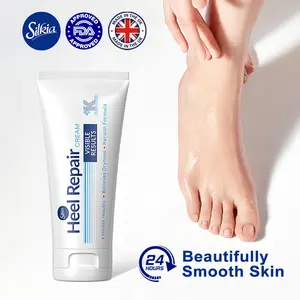 Silkia Foot Care Cream with 25% Urea & Vitamin E | Anti-Crack Moisturizer for Dry Cracked Heels | Removes Dead Skin & Boosts Daily Hydration Moisturizing Exfoliant