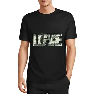LOVE Money Graphic T-Shirt – Hustle Mindset Streetwear Tee for Men & Women Bold Design Soft Fabric Unisex Fit Perfect for TikTok & Casual Outfits