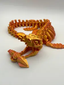 Skeleton Mosasaurus Figurine