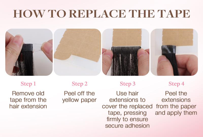 GOO GOO Invisi Edge Tape in Hair Extensions Human Hair, 14inch-24inch 20pcs 50g, Straight Virgin Remy Hair, Seamless Injected Tape, Natural Look