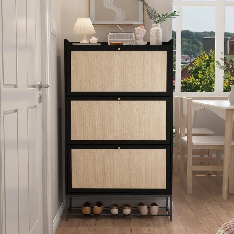 Giratree Shoe Cabinet with Flip Drawers