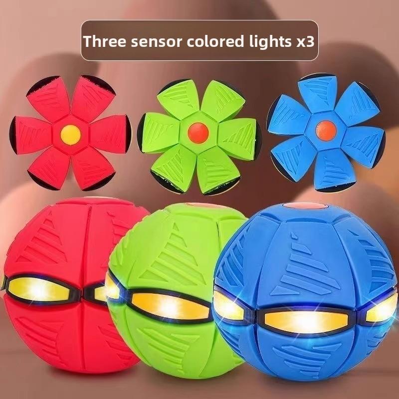 LibLibai Optional 2-piece Flying Saucer Deformation Ball Set - Bouncy & Stomp Balls with Transforming Disc - 14cm Thickened Upgrade for Outdoor Play - Educational Parent-Child Interaction Toy - Ideal Christmas Gift LibLibai Optional 2-piece Flying Saucer Deformation Ball Set - Bouncy & Stomp Balls with Transforming Disc - 14cm Thickened Upgrade for Outdoor Play - Educational Parent-Child Interaction Toy - Ideal Christmas Gift