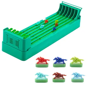 Classic Desktop Derby Six-Horse Racing Game - Tabletop Horse Racing Game for Family Gatherings and Parties - Adult Holiday Gift
