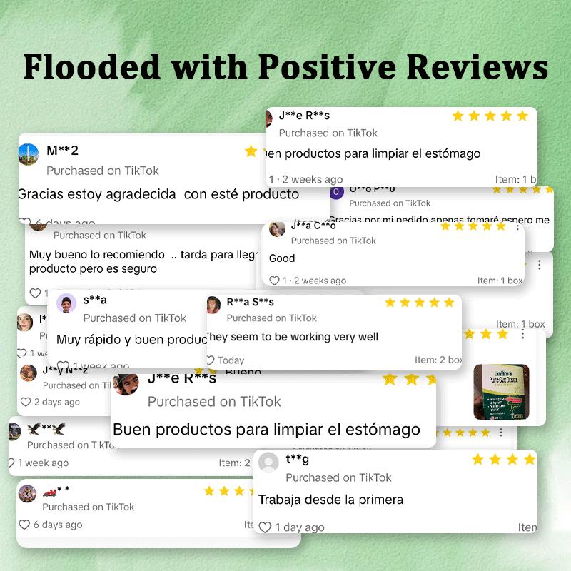 EGUOO Herbal Digestive Healthcare - Contains senna leaf and Cascara sagrada - Vegan - Lactose Free - Gut Cleanse - 10 Packets