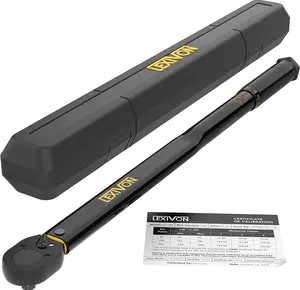 LEXIVON 1/2-Inch Drive Click Torque Wrench 25-250 Ft-Lb