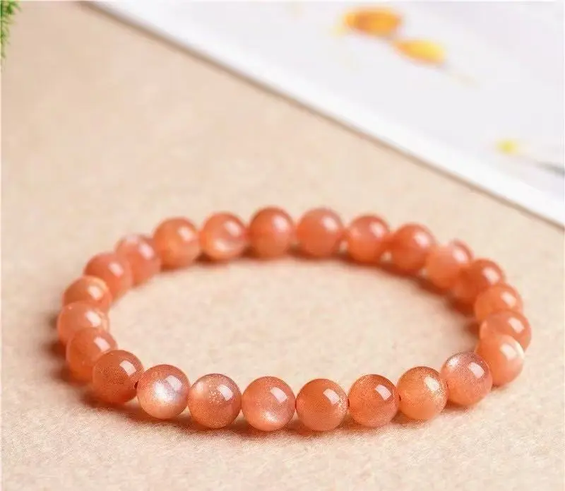 Orange Moonlight Bracelet | Boost Confidence | Improve Mood | Attract Love | Ward Off Evil and Disasters | Neutralize Negative Energy | Enhance Creativity | Blessed and Empowered by Taoist Master summerwins,summerwins