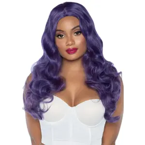 29" Mermaid Wavy Long Center Part Wig