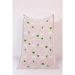 Bow Spring Icon Blanket 60*80