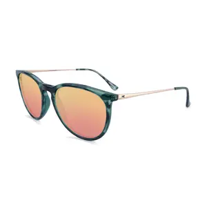 Sunglasses by Knockaround - Mary Janes - Slate Tortoise Shell / Rose Gold