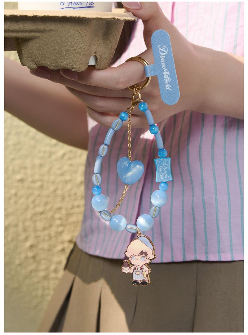 POP MART DIMOO Crush on Coffee Series-Phone Charm Blind Box