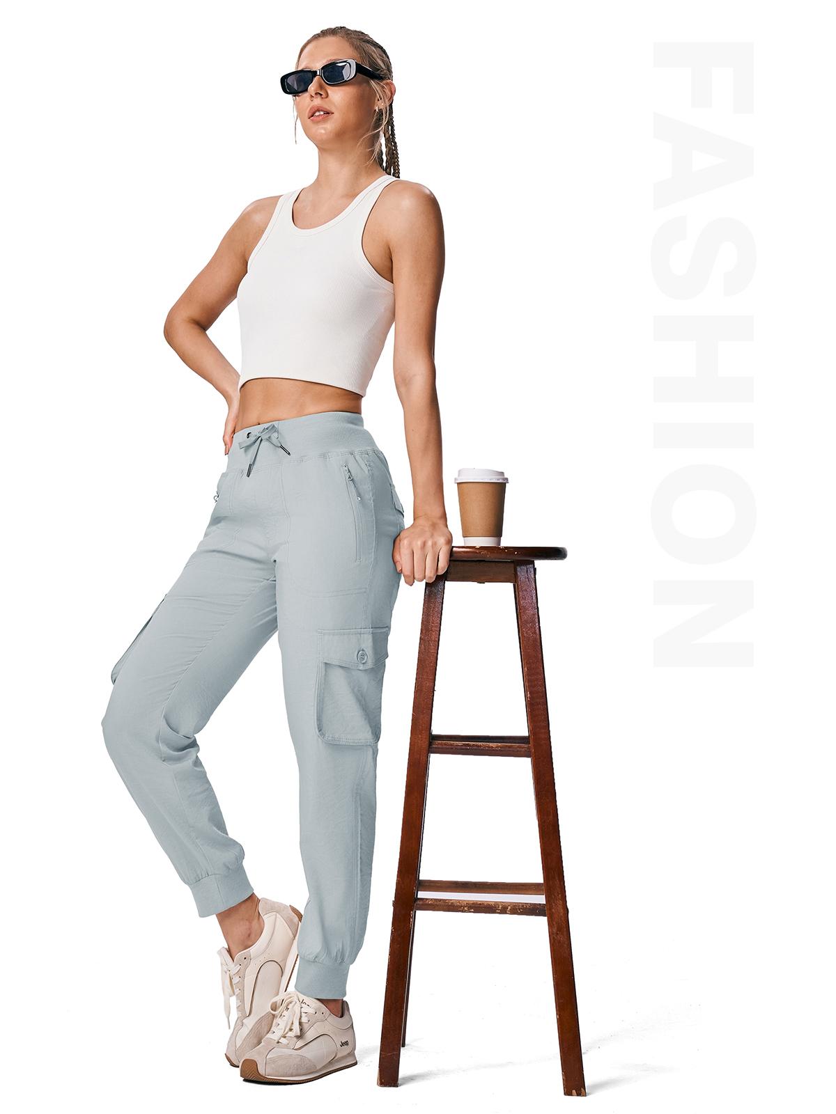 YSENTO Women's Cargo Pants Casual Lightweight Hiking Outdoor Pants Quick Dry Travel Sweatpants Joggers Elastic Waist With Multiple Pockets #SpringFresh YSENTO Women's Cargo Pants Casual Lightweight Hiking Outdoor Pants Quick Dry Travel Sweatpants Joggers Elastic Waist With Multiple Pockets #SpringFresh