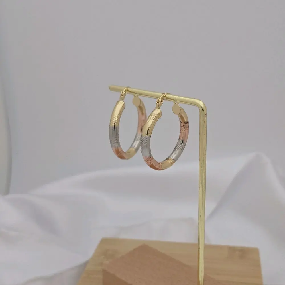 argollas 002 size medio gold plated argollas 002 size medio gold plated