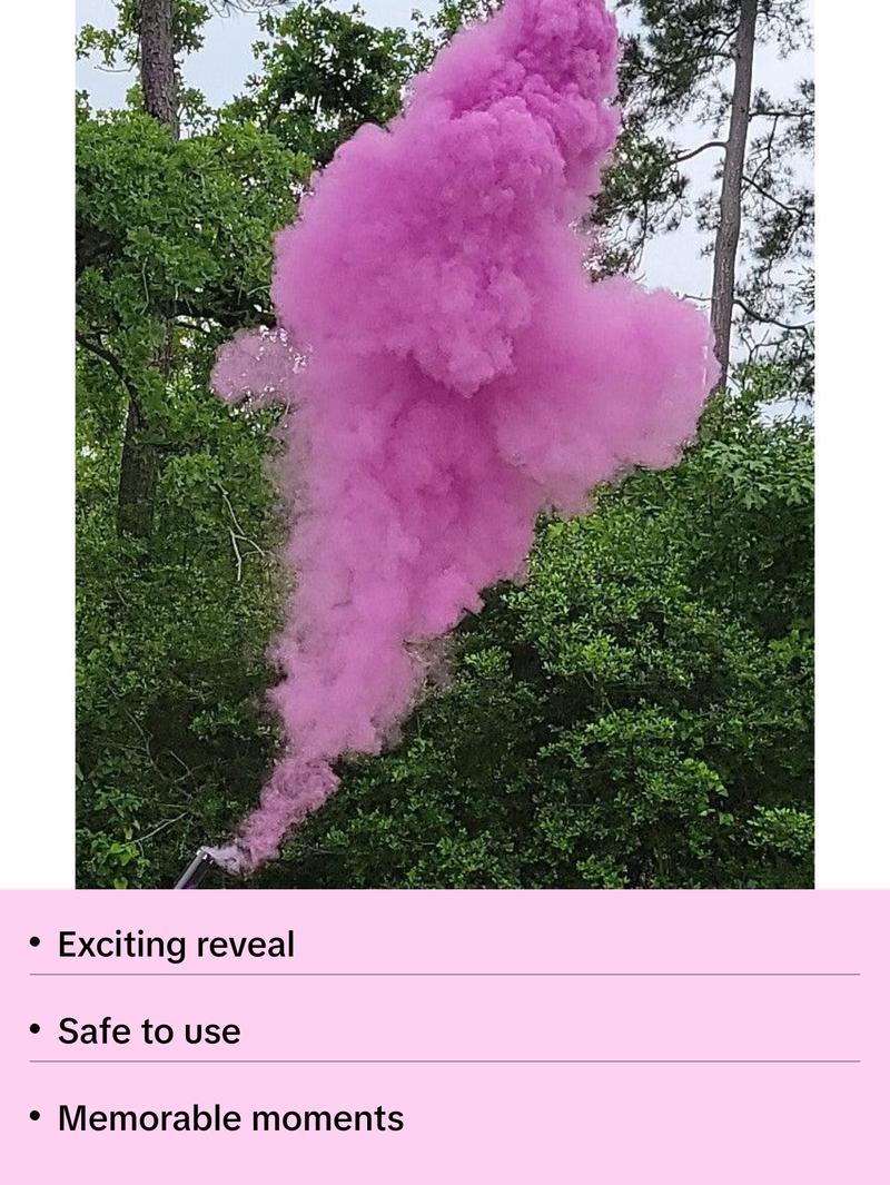 12" Purple Gender Reveal Powder Cannon Kit