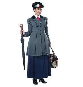 English Nanny - Mary Poppins - Suffragette - Women - 3 Plus Sizes