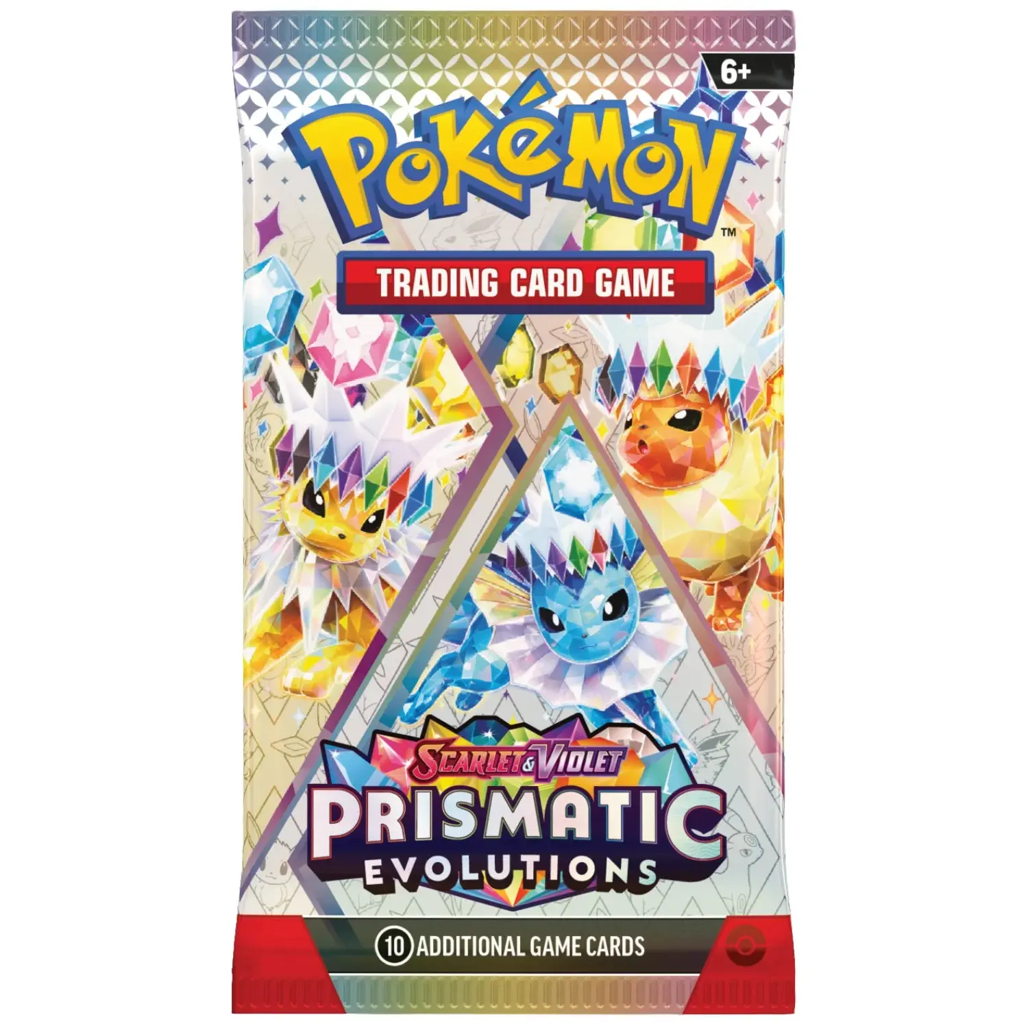 Pokemon Prismatic Evolutions Pack Trading Cards