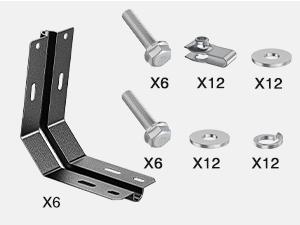Nilight Running Boards for 1999-2016 Ford F-250 F-350 F450 F550 Super Duty Crew Cab 4 Full Size Doors 6 Inch Side Step Nerf Bars Black