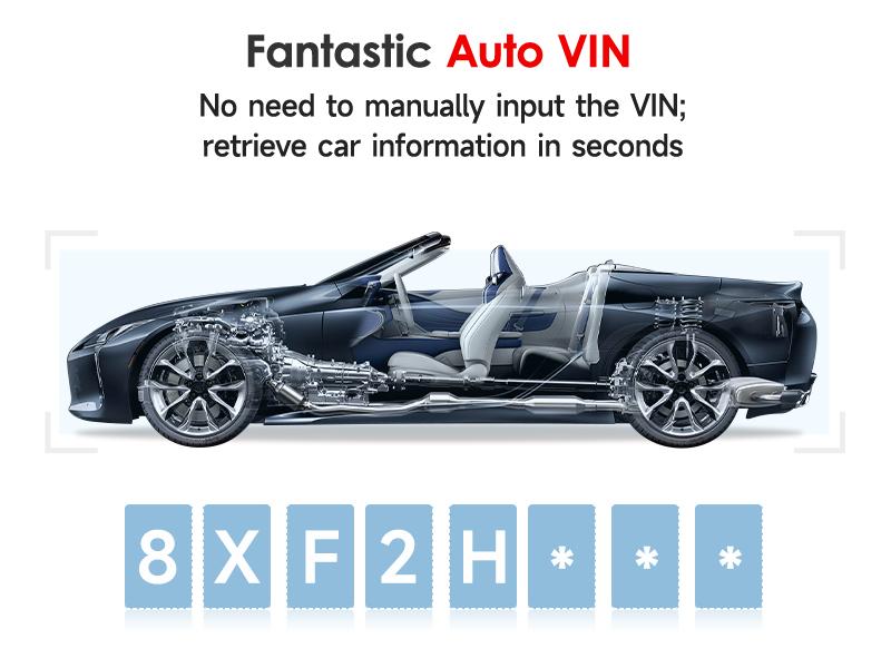 FOXWELL Car Scanner NT604 Elite OBD2 Scanner ABS SRS Transmission, Check Engine Code Reader for Cars and Trucks, Diagnostic Scan Tool with SRS Airbag, Automotive Diagnostic Tool with Live Data