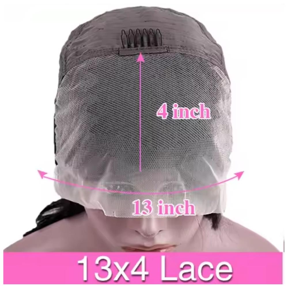 Chocolate Brown Body Wave 13X4 Lace Wig 180 Density Brazilian Colored Body Wave 13X6 Hd Transparent Lace  Human Hair Wig For Women Real Human Hair Natual Hairline