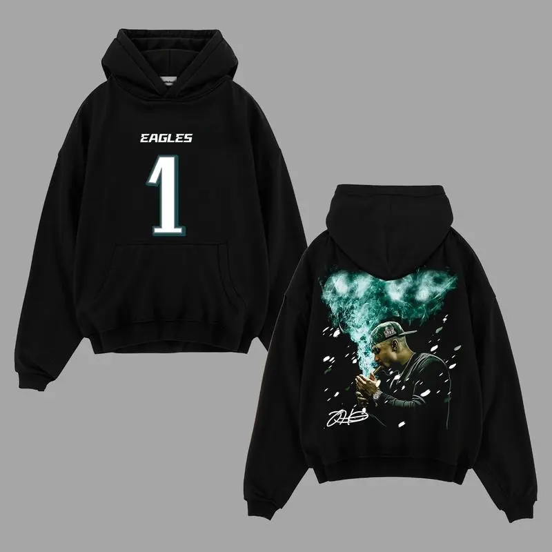 Eagles Nation Jalen Hurts Fly Eagles Fly Game Day Cotton Shirt, Hurts So Good Philly Eagles Fans Outfit, Game Day Outfit, Gift For Football Fans [Tshirt - Sweatshirt - Hoodie]