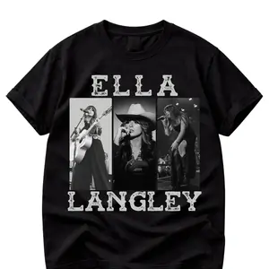 Vintage Ella Langley Graphic Shirt, Bootleg T-Shirt Still Hungover Shirt, #Ella #Langley Merch Tee, Country Music Tee