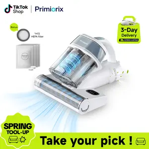 Primiorix Intelligent Mattress Vacuum Cleaner with UV & Warm Air Drying, 16KPa Deep Cleaning for Beds & Upholstery