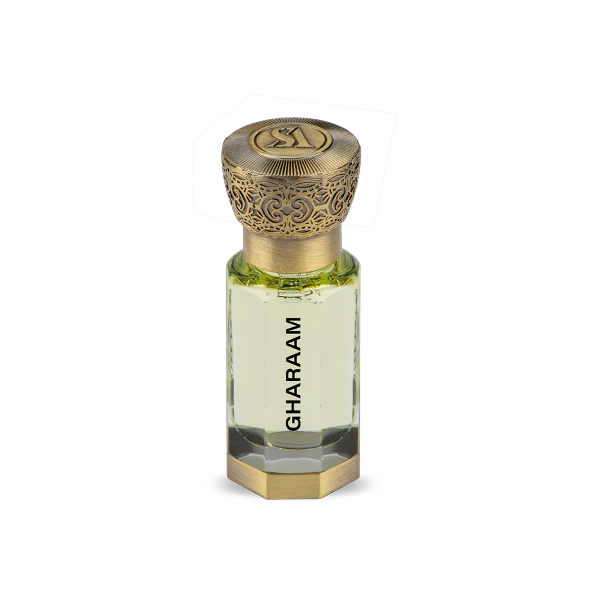 Swiss Arabian Gharaam Concentrated Perfume Oil 12ML Perfume Oil | Long Lasting Amber Woody Unisex Fragrance | Jasmine Saffron Luxury Attar