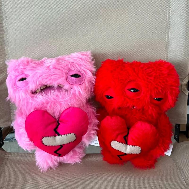 Plush Doll Cute Monster Plush Toy Series, High-Quality Stuffed Animal, Perfect Gift for Valentine's Day, Birthday, Wedding Decor, Friends & Memorable Gifts