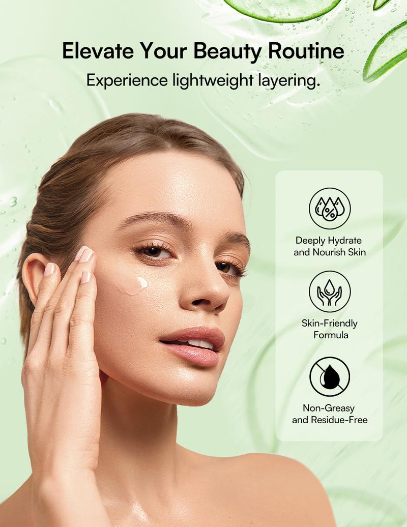 Gel for Skin Care Machines & Face Massagers – Hydrating Gel Primer with Hyaluronic Acid Facial and Body