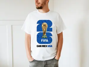 World Cup 2026 T-Shirt, Soccer Tee, United States Canada Mexico, Copa Mundial de la 2026