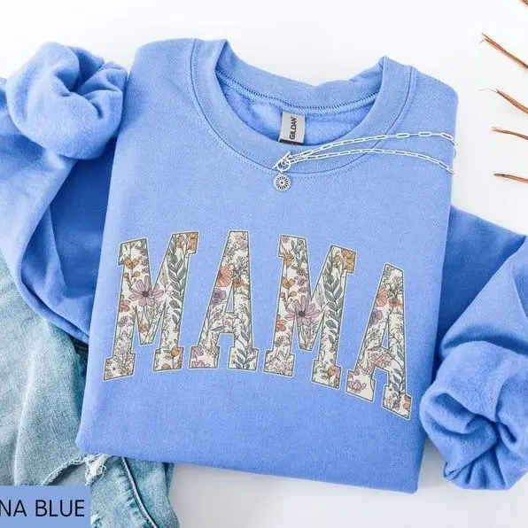 Mama Sweatshirt, Mama Sweater, Floral Mama, Mothers Day Gift, Cute