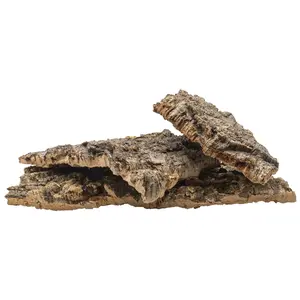 Cork Bark Flats for Reptile Enclosures