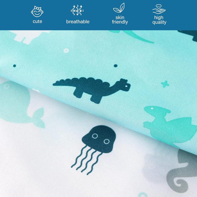 SpringSpirit Crib Sheets for Boys or Girls 2-Pack, Fitted Sheet 52'' x 28'' Standard & Toddler Mattress, Soft and Breathable Material, Baby Neutral #TiktokshopStockUp SpringSpirit Crib Sheets for Boys or Girls 2-Pack, Fitted Sheet 52'' x 28'' Standard & Toddler Mattress, Soft and Breathable Material, Baby Neutral #TiktokshopStockUp