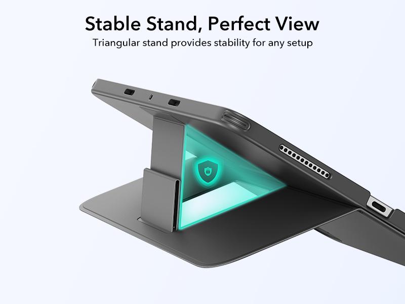 ESR Flex Keyboard Case for iPad A16/10th Gen, Ultra-Light Magnetic Detachable Keyboard for iPad 10.9" with Writing/Viewing Modes, Larger Precision Trackpad Adjustable Stand