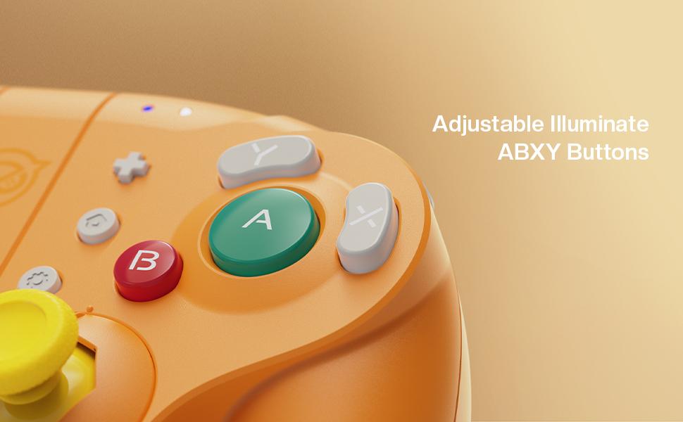 NYXI Wizard Orange Wireless Gamepad for Switch/Switch OLED/Switch 2 – Joystick, Perfect Gift for Gamers Adjustable Console Rechargeable Turbo Wired Smartphone NYXI Wizard Orange Wireless Gamepad for Switch/Switch OLED/Switch 2 – Joystick, Perfect Gift for Gamers Adjustable Console Rechargeable Turbo Wired Smartphone