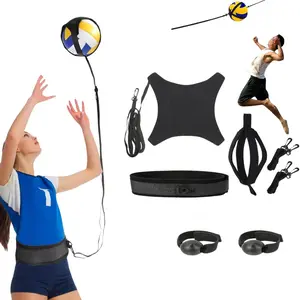Volleyball Training Equipment Aid,Premium Volleyball Rebounder Trainer Kit,Solo Practice Trainer for Serving Setting Spiking and Arm Swing,Volleyball Gifts for Teen Girls & Boys