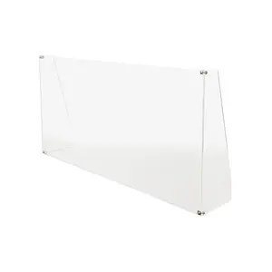 Clear Acrylic Double-Wide Window Cover Compatible with IKEA KALLAX Shelving
