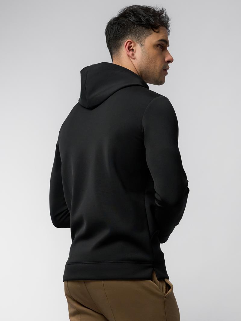 Modal Blend Long Sleeve Hoodie
