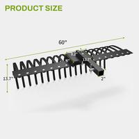 60 Inch with 21 Steel Tines