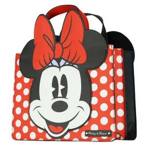 Disney Mickey and Minnie Mouse Purse 3D Character Two-Sided Hand Bag