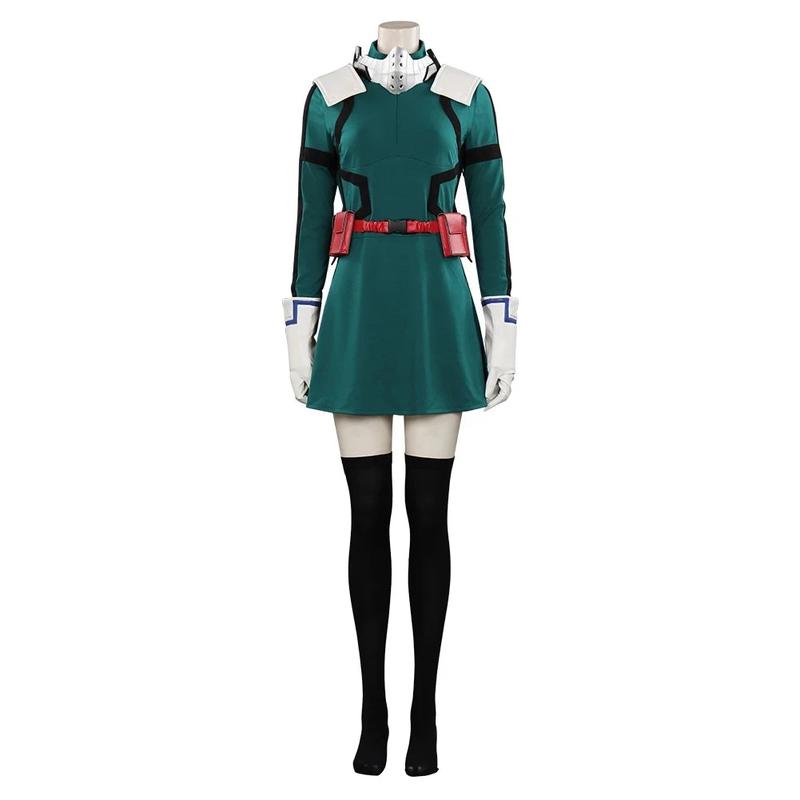 Midoriya Izuku Cosplay Costume My Hero Academia Inspired Deku Hero Style Design Comfortable Lightweight Fabric Easy Wear Remove Perfect For Anime Conventions Cosplay Events Halloween Costume Parties Photoshoots Stage Performances Fan Collections