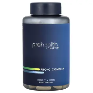 ProHealth Longevity Pro-C Complex, 1,000 mg, 120 Tablets ProHealth Longevity Pro-C Complex, 1,000 mg, 120 Tablets